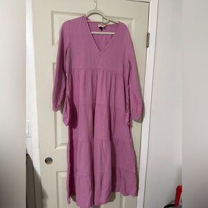 Universal Thread Long Sleeve Pink Dress